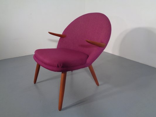 Danish Teak Armchair by Kurt Olsen for Glostrup, 1950s-RDW-691144