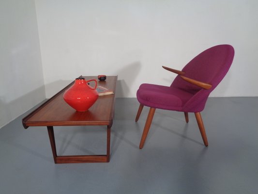 Danish Teak Armchair by Kurt Olsen for Glostrup, 1950s-RDW-691144