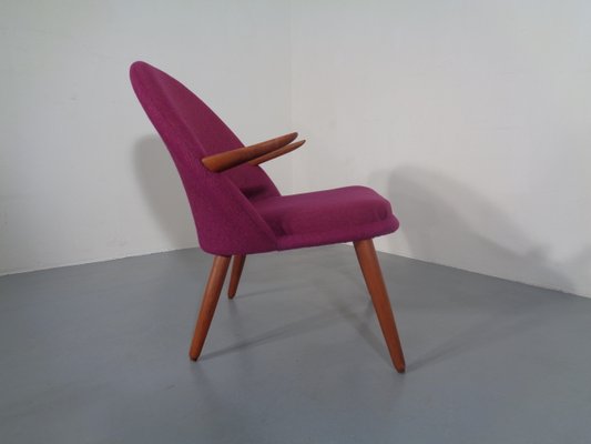 Danish Teak Armchair by Kurt Olsen for Glostrup, 1950s-RDW-691144