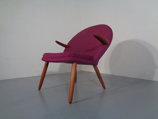 Danish Teak Armchair by Kurt Olsen for Glostrup, 1950s-RDW-691144