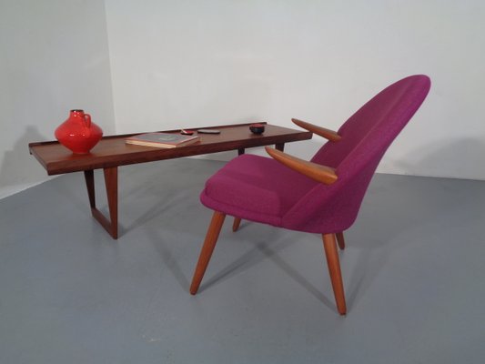 Danish Teak Armchair by Kurt Olsen for Glostrup, 1950s-RDW-691144