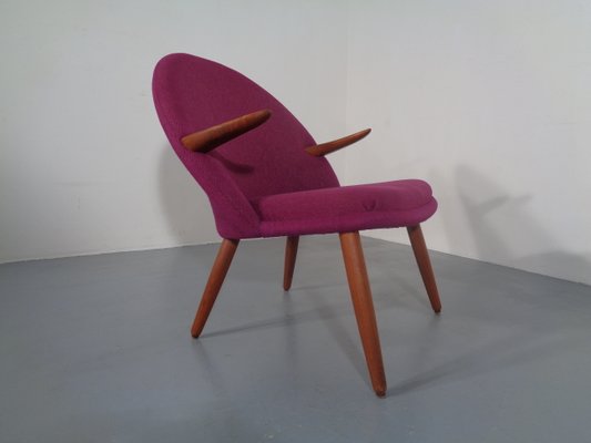 Danish Teak Armchair by Kurt Olsen for Glostrup, 1950s-RDW-691144