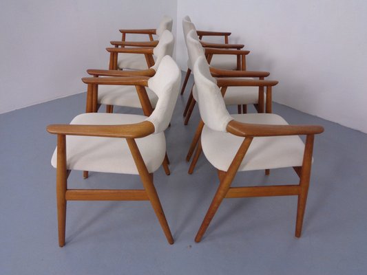 Danish Teak Armchairs by Svend Aage Eriksen for Glostrup, 1960s, Set of 6-RDW-1799077