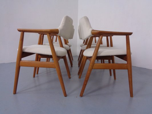 Danish Teak Armchairs by Svend Aage Eriksen for Glostrup, 1960s, Set of 6-RDW-1799077