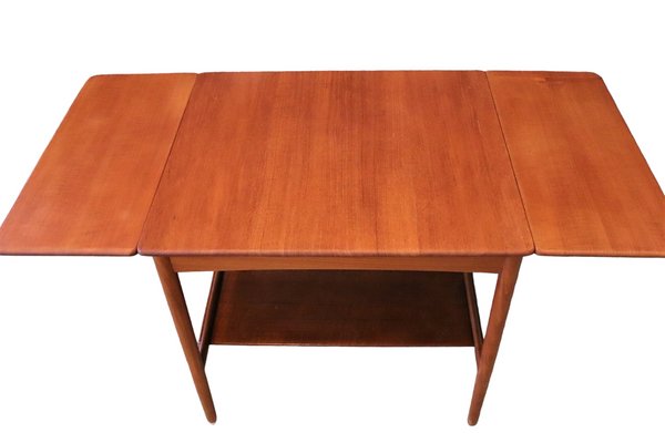 Danish Teak AT-32 Coffee Table by Hans J. Wegner for Andreas Tuck, 1960s-BPJ-1811932