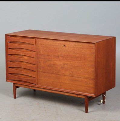 Danish Teak Bar Cabinet by Arne Vodder, 1960-YZQ-1728469