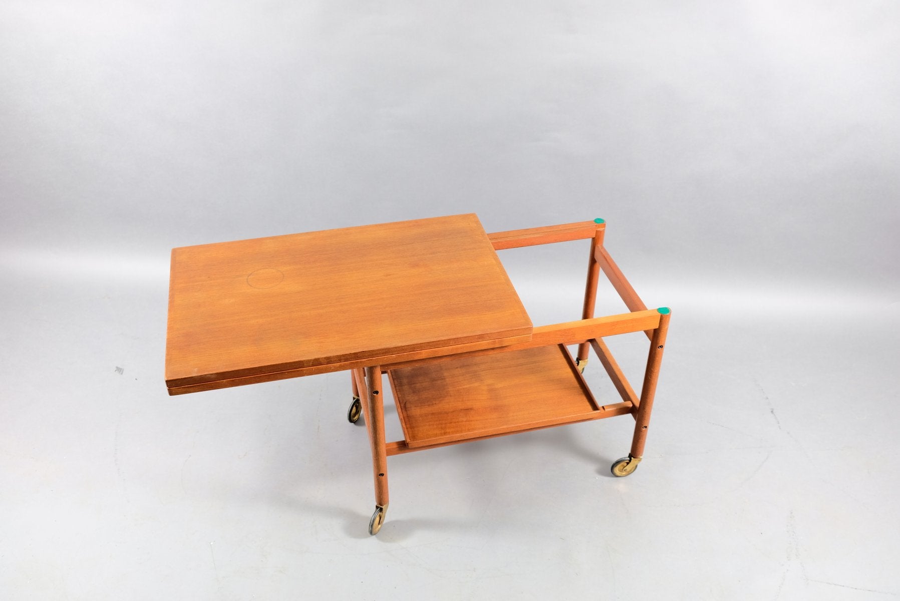 Danish Teak Bar Cart by Kurt Østervig for Jason, 1960s