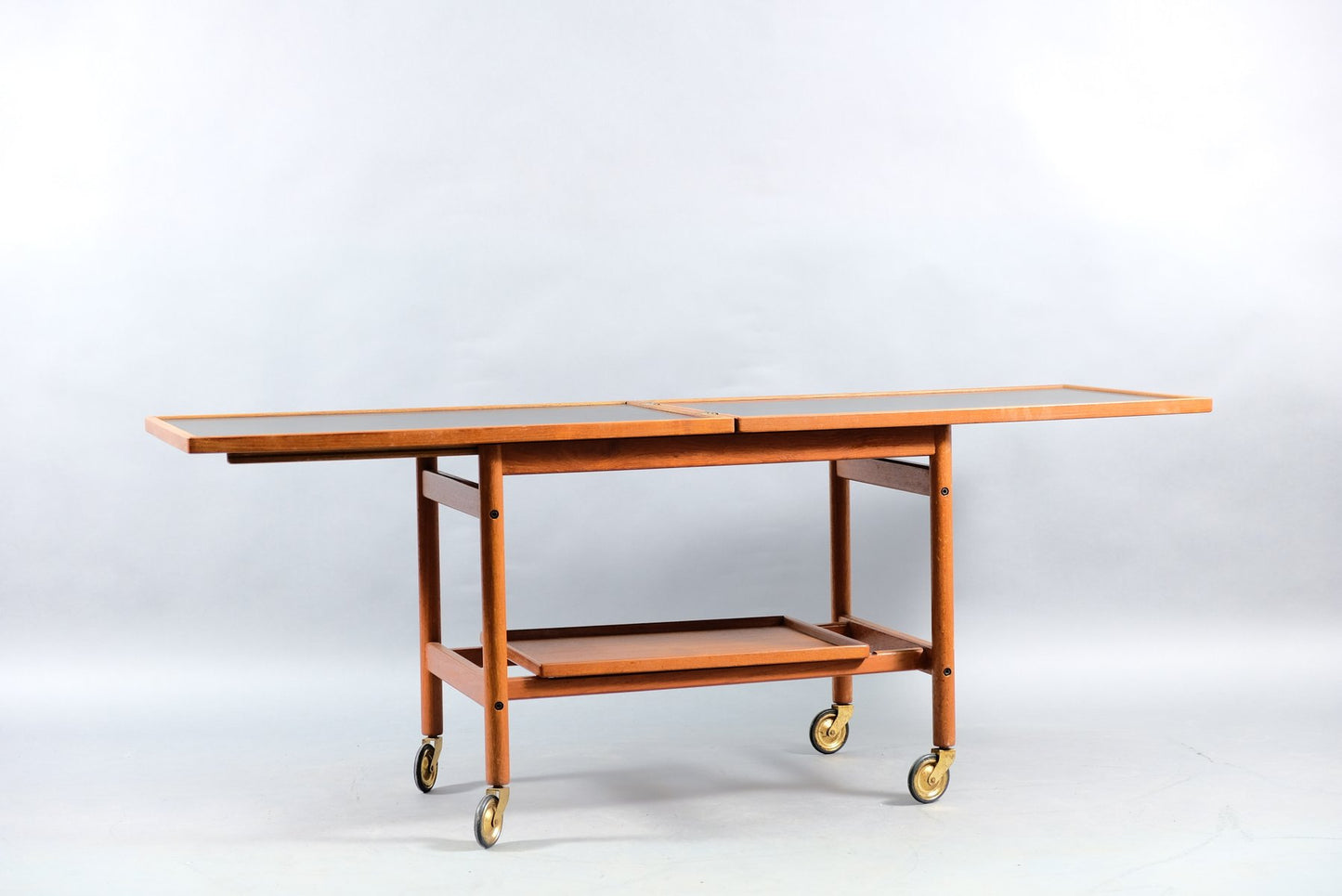 Danish Teak Bar Cart by Kurt Østervig for Jason, 1960s-CIP-782814