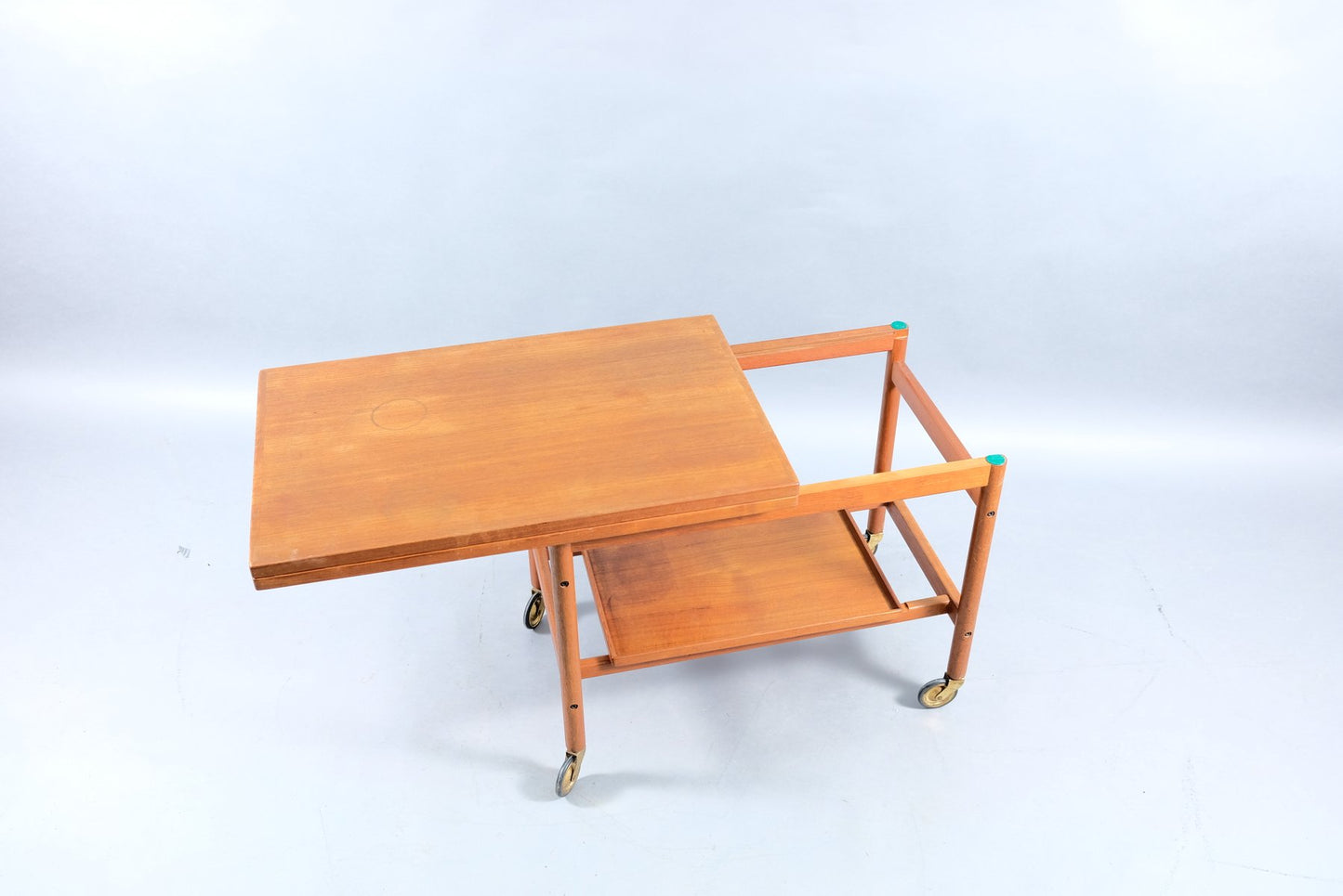 Danish Teak Bar Cart by Kurt Østervig for Jason, 1960s