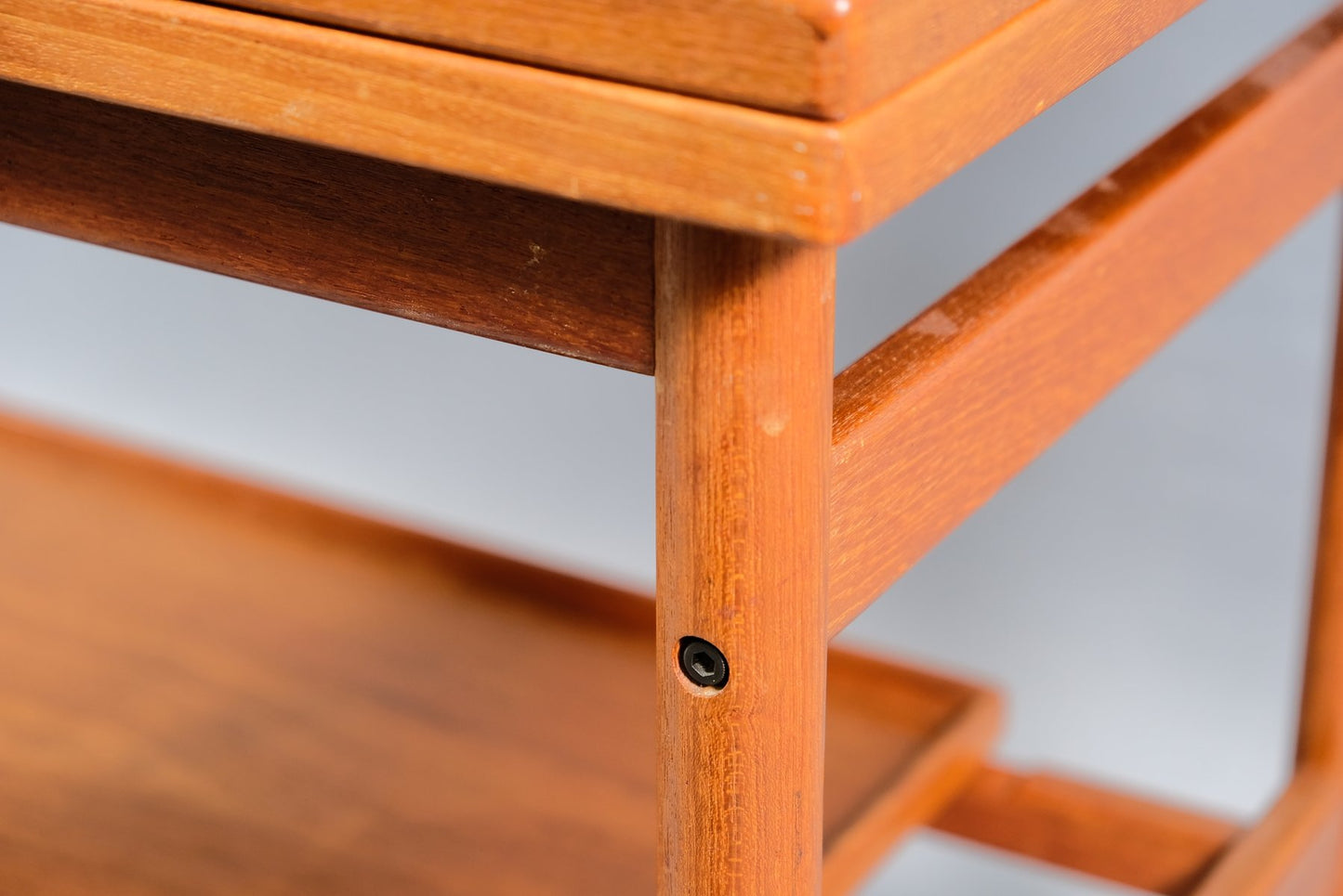 Danish Teak Bar Cart by Kurt Østervig for Jason, 1960s