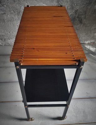 Danish Teak Bar Wagon, 1950s-POM-1449649