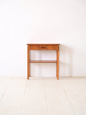 Danish Teak Bedside Table, 1960s-QWP-2035858