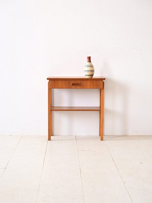 Danish Teak Bedside Table, 1960s-QWP-2035858