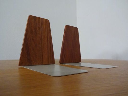 Danish Teak Bookends from Feldballes Møbelfabrik, 1960s, Set of 2-RDW-560303