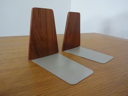 Danish Teak Bookends from Feldballes Møbelfabrik, 1960s, Set of 2-RDW-560303