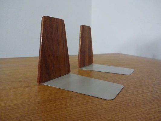 Danish Teak Bookends from Feldballes Møbelfabrik, 1960s, Set of 2-RDW-560303