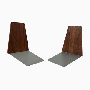 Danish Teak Bookends from Feldballes Møbelfabrik, 1960s, Set of 2-RDW-560303