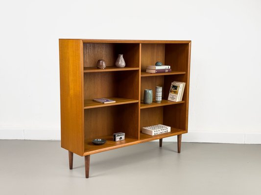 Danish Teak Bookshelf by H. W. Klein for Bramin, 1960s-QEQ-2041235