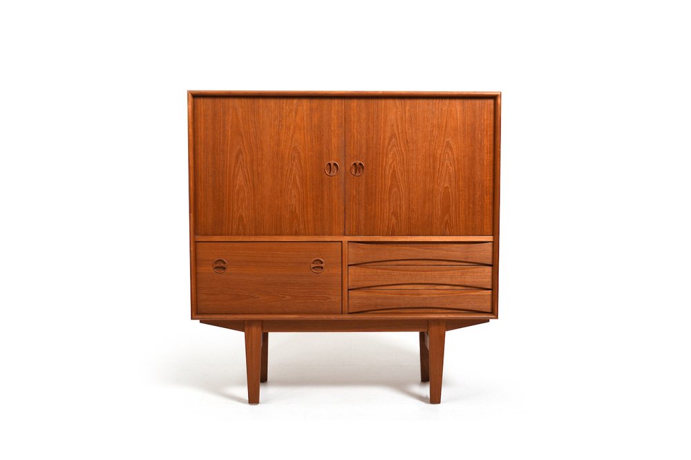 Danish Teak Cabinet attributed to N.C. Møbler, 1960s