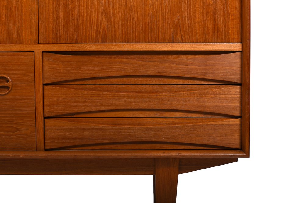 Danish Teak Cabinet attributed to N.C. Møbler, 1960s