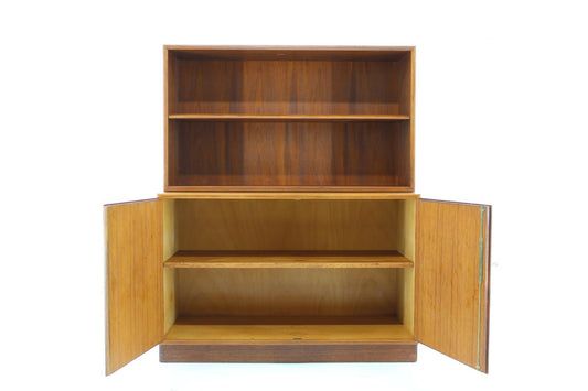 Danish Teak Cabinet Bookcase by Børge Mogensen, 1960s