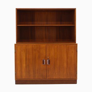 Danish Teak Cabinet Bookcase by Børge Mogensen, 1960s-TZ-1425794