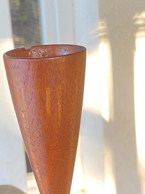 Danish Teak Candle Holder, 1950s, Set of 2-UR-1078952