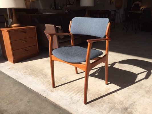 Danish Teak Captain's Chair by Erik Buch for O.D. Møbler, 1960s-WSA-831330