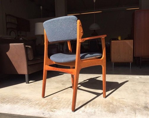 Danish Teak Captain's Chair by Erik Buch for O.D. Møbler, 1960s-WSA-831330