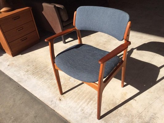 Danish Teak Captain's Chair by Erik Buch for O.D. Møbler, 1960s-WSA-831330