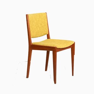 Danish Teak Chair with Upholstery, 1950s-QWP-845552