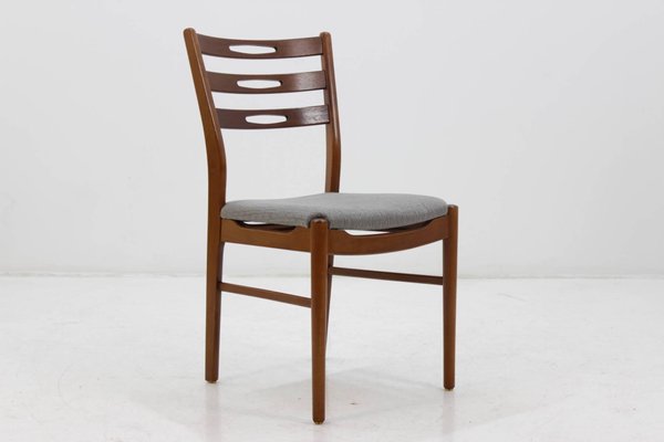 Danish Teak Chairs, 1960s, Set of 4-TZ-1231973