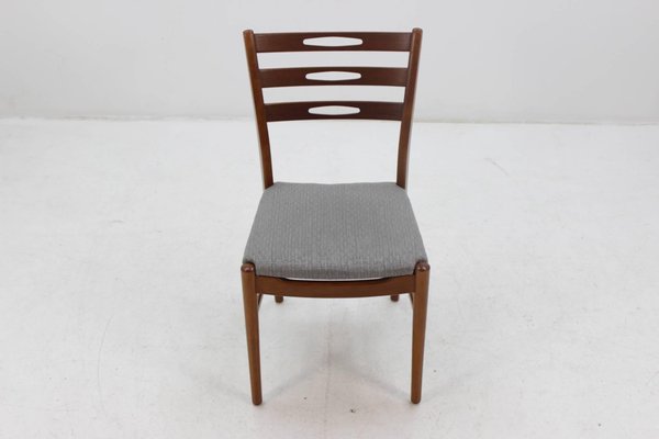 Danish Teak Chairs, 1960s, Set of 4-TZ-1231973