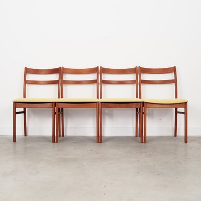 Danish Teak Chairs, 1970s, Set of 4-VND-1405254