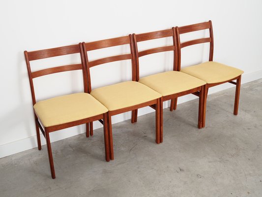 Danish Teak Chairs, 1970s, Set of 4-VND-1405254