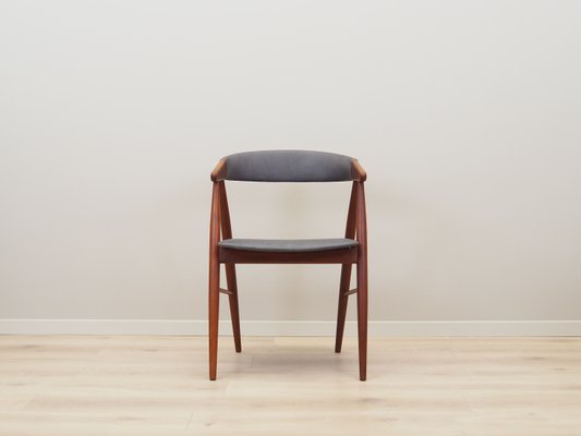 Danish Teak Chairs by Ejnar Larsen & Aksel Bender, 1960s, Set of 4-VND-1196277