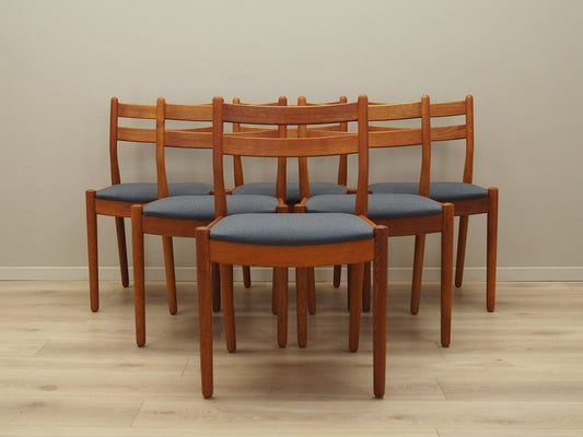 Danish Teak Chairs by Poul M. Volther, 1970s, Set of 6