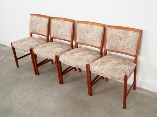 Danish Teak Chairs, Denmark, 1970s, Set of 4-VND-1374057