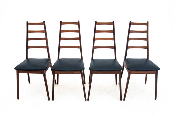 Danish Teak Chairs, Set of 4-BXB-947596