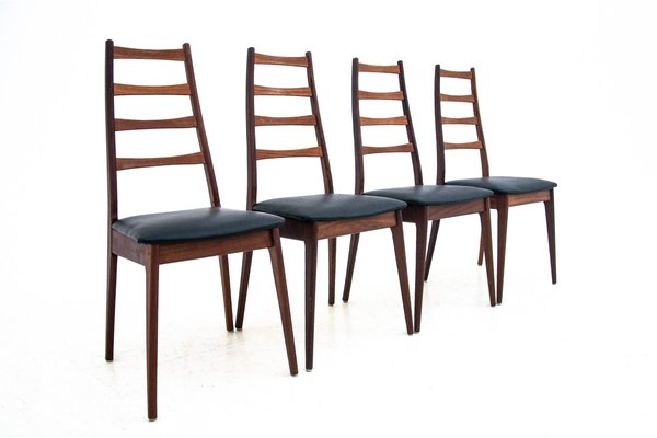 Danish Teak Chairs, Set of 4-BXB-947596