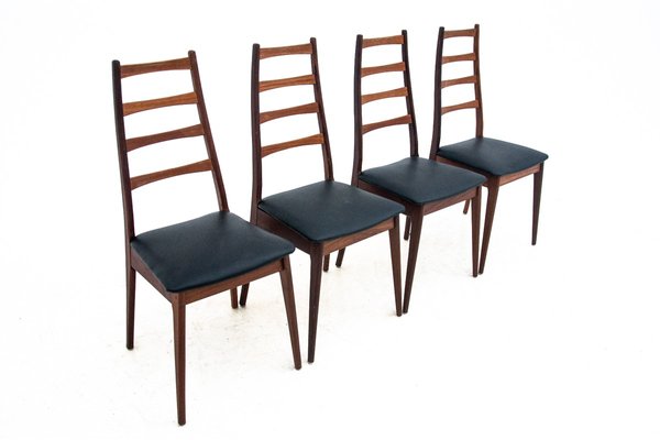 Danish Teak Chairs, Set of 4-BXB-947596