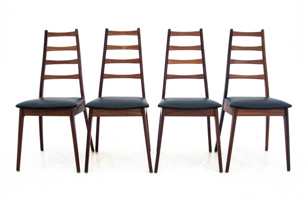 Danish Teak Chairs, Set of 4-BXB-947596