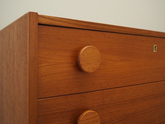 Danish Teak Chest of Drawers, 1960s-VND-1823498