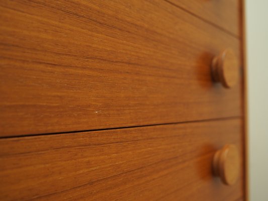 Danish Teak Chest of Drawers, 1960s-VND-1823498