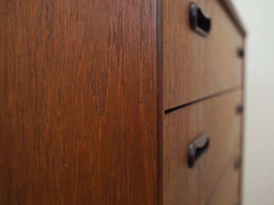 Danish Teak Chest of Drawers, 1960s-VND-1788180