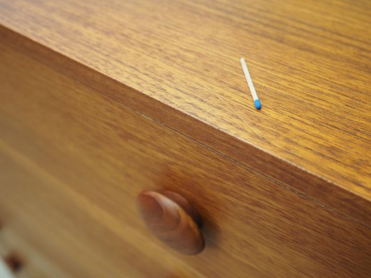 Danish Teak Chest of Drawers, 1960s-VND-1784312