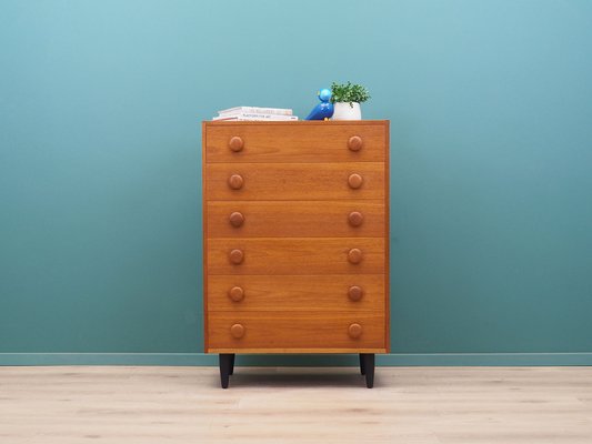 Danish Teak Chest of Drawers, 1960s-VND-1784312