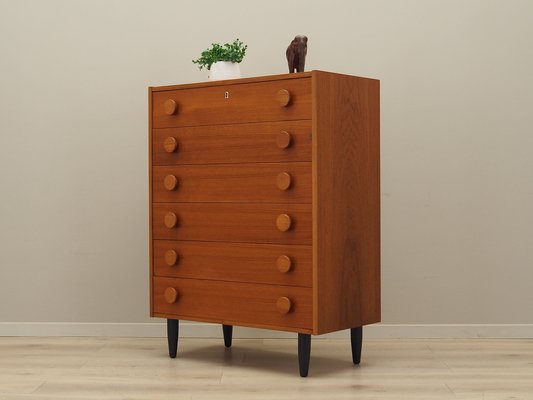 Danish Teak Chest of Drawers, 1960s-VND-1823498