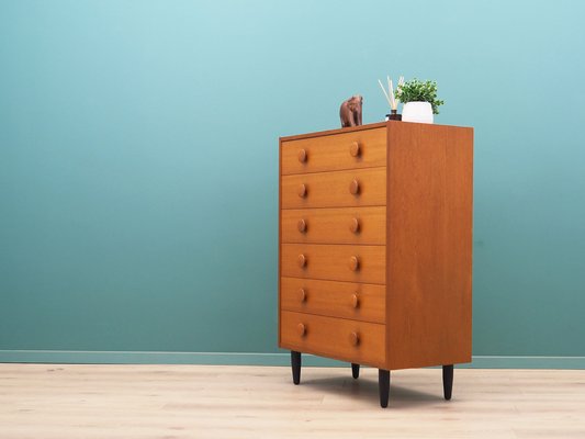 Danish Teak Chest of Drawers, 1960s-VND-1784296