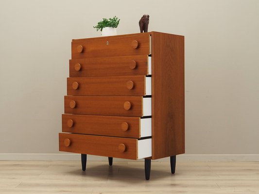 Danish Teak Chest of Drawers, 1960s-VND-1823498